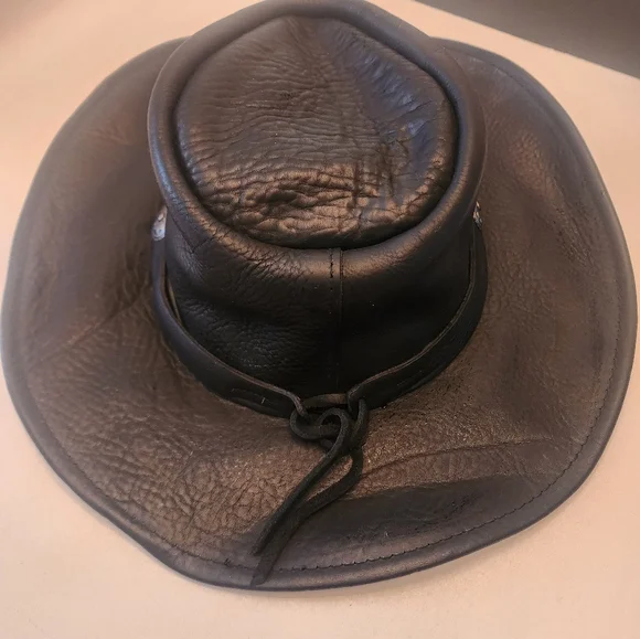 Leather Hat - Picture 2 of 7